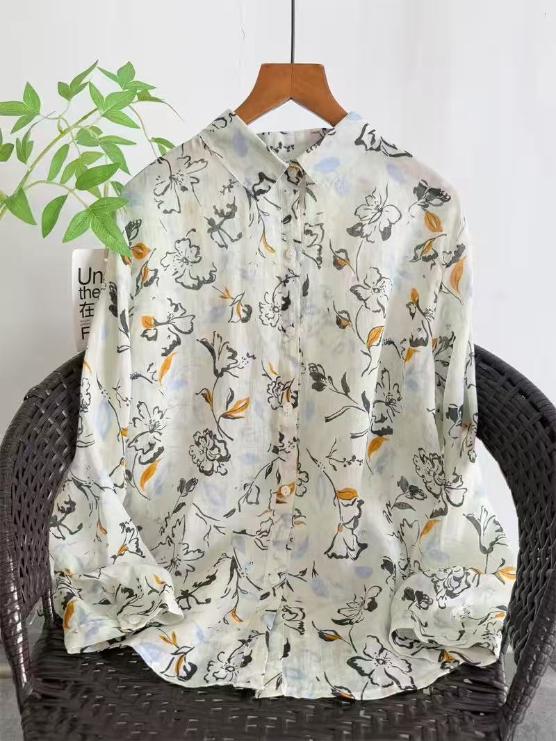 Summer Clothing For Japan - 2026 Vintage clothing 100% ramie shirts