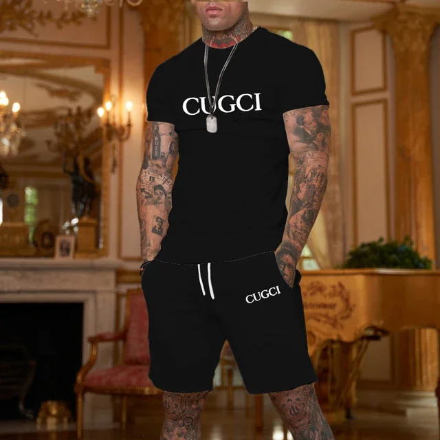 Summer 2025 Clothing Essentials - 2025 Summer T-shirt, shorts men's casual