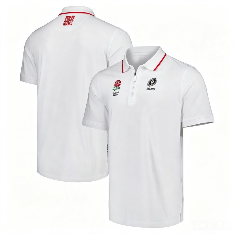Summer Rose Clothing - Women's Rugby England Polo Shirt Men