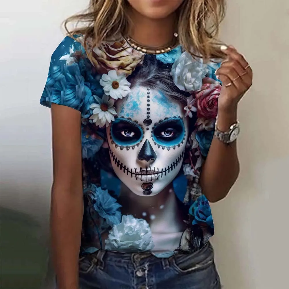 Summer Rose Clothing - Mexican Day of the Dead Women's