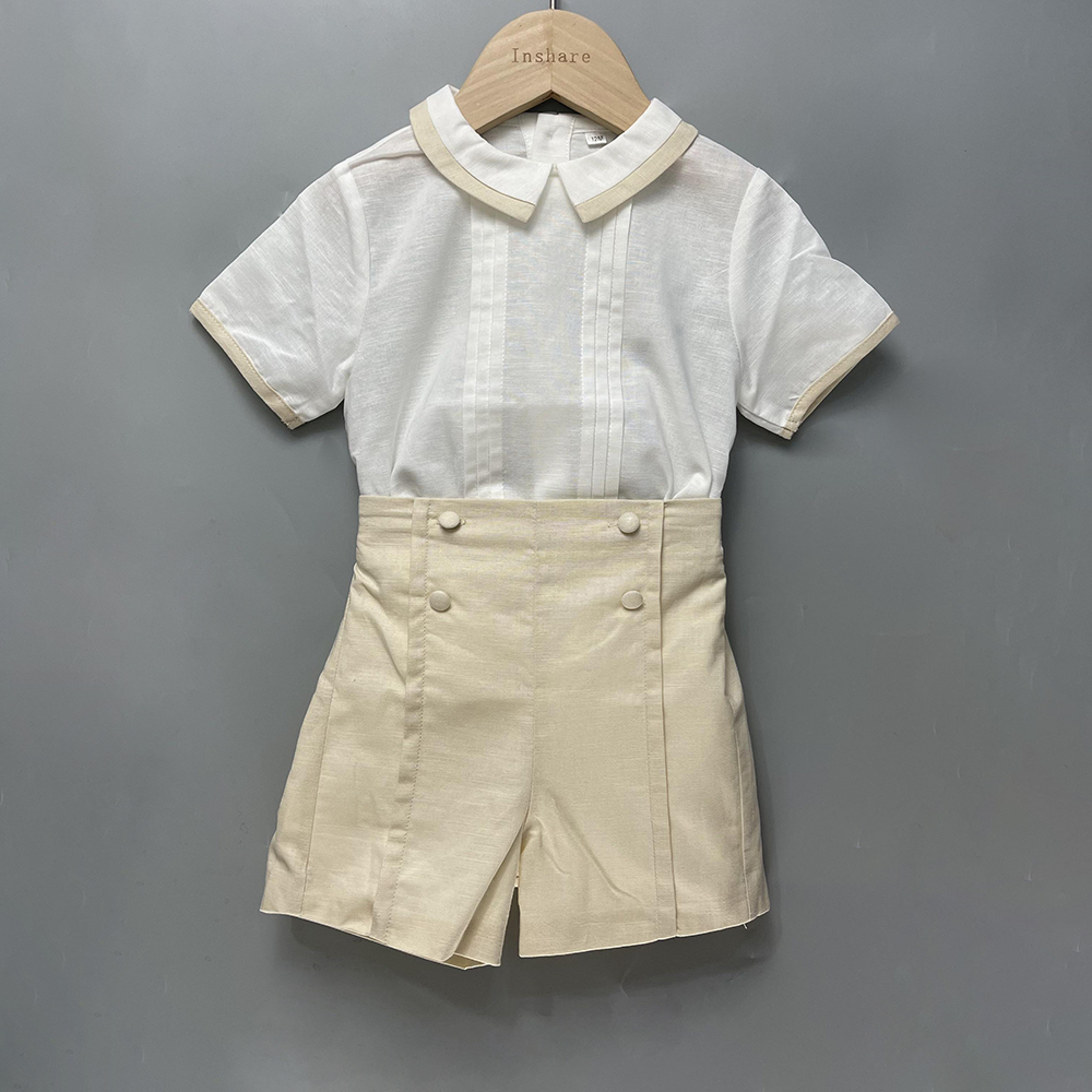 Summer Clothing In Spanish - 2Pcs Children Boutique Clothing Boy Spanish