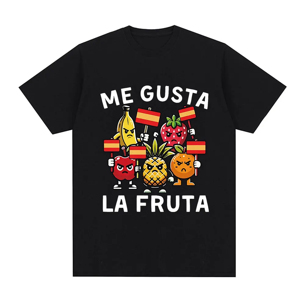 Summer Clothing In Spanish - Me Gusta La Fruta T-shirt Funny