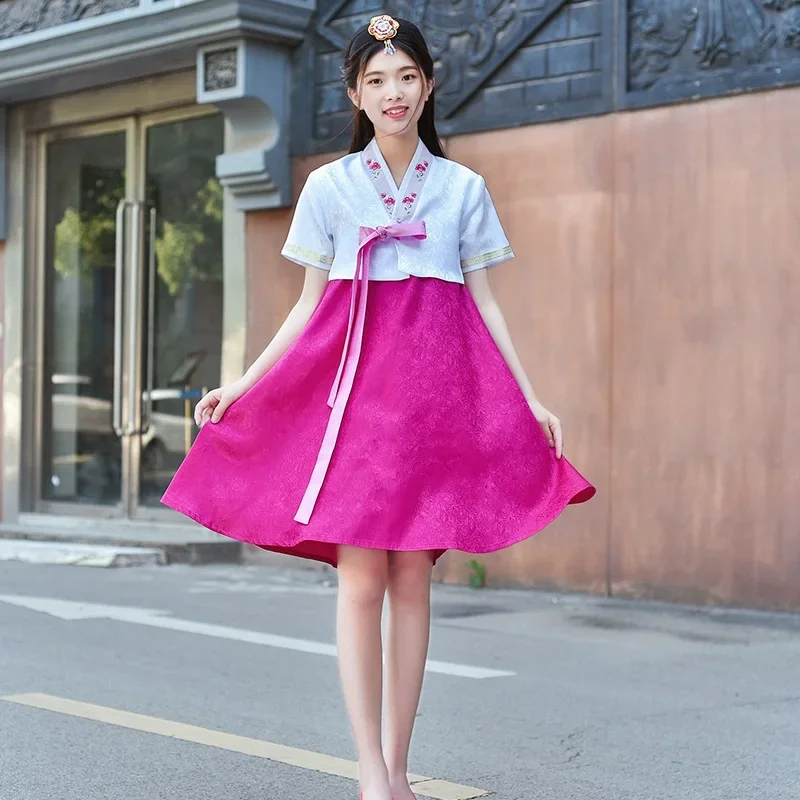 Summer Clothing For Japan - 2026 2024 Women Hanbok Dress Traditional