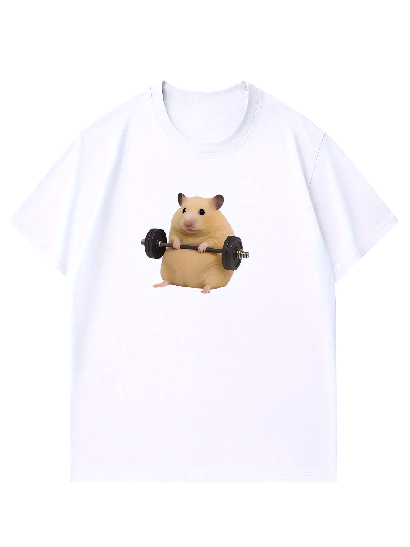Summer Clothing Aesthetic - Plus Size Women's Light Green Hamster
