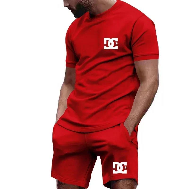 Summer Clothing Haul - Summer new men's short-sleeved T-shirt and