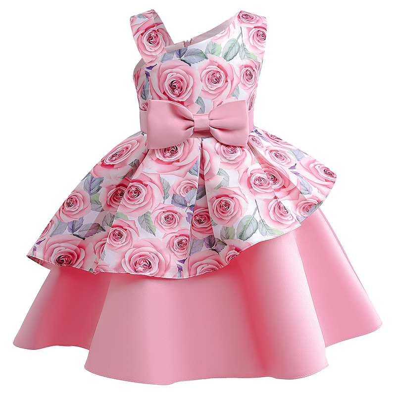 Summer Rose Clothing - Roses Girls Dress Summer Sleeveless One