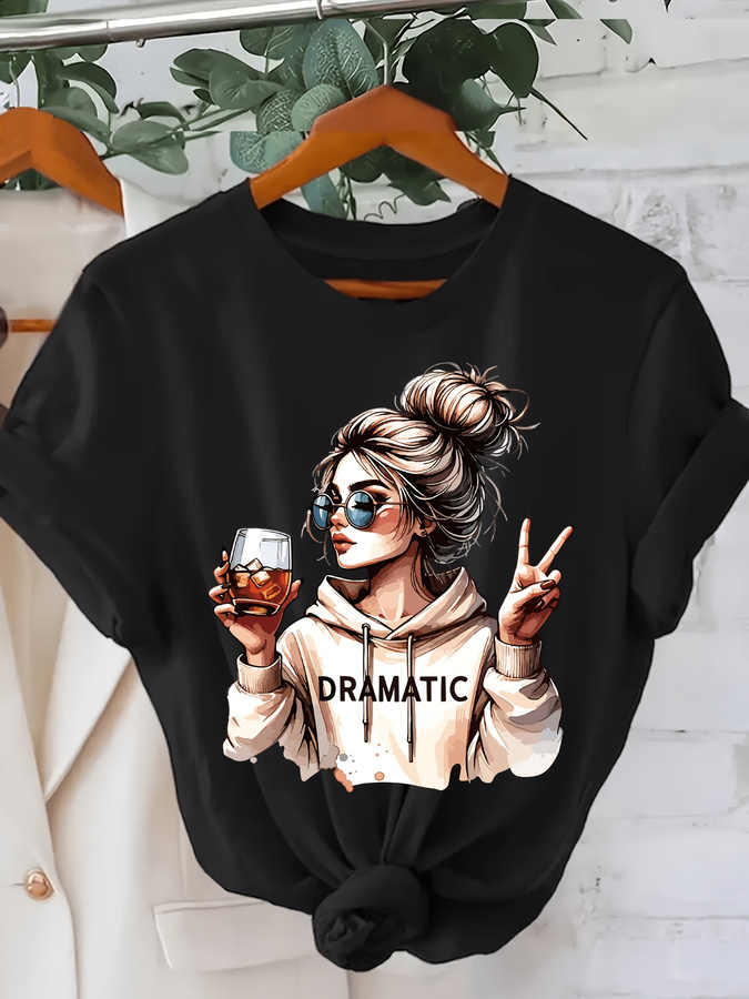Summer Clothing Trends 2025 - DRAMATIC 1pc Women' S Fashion Print