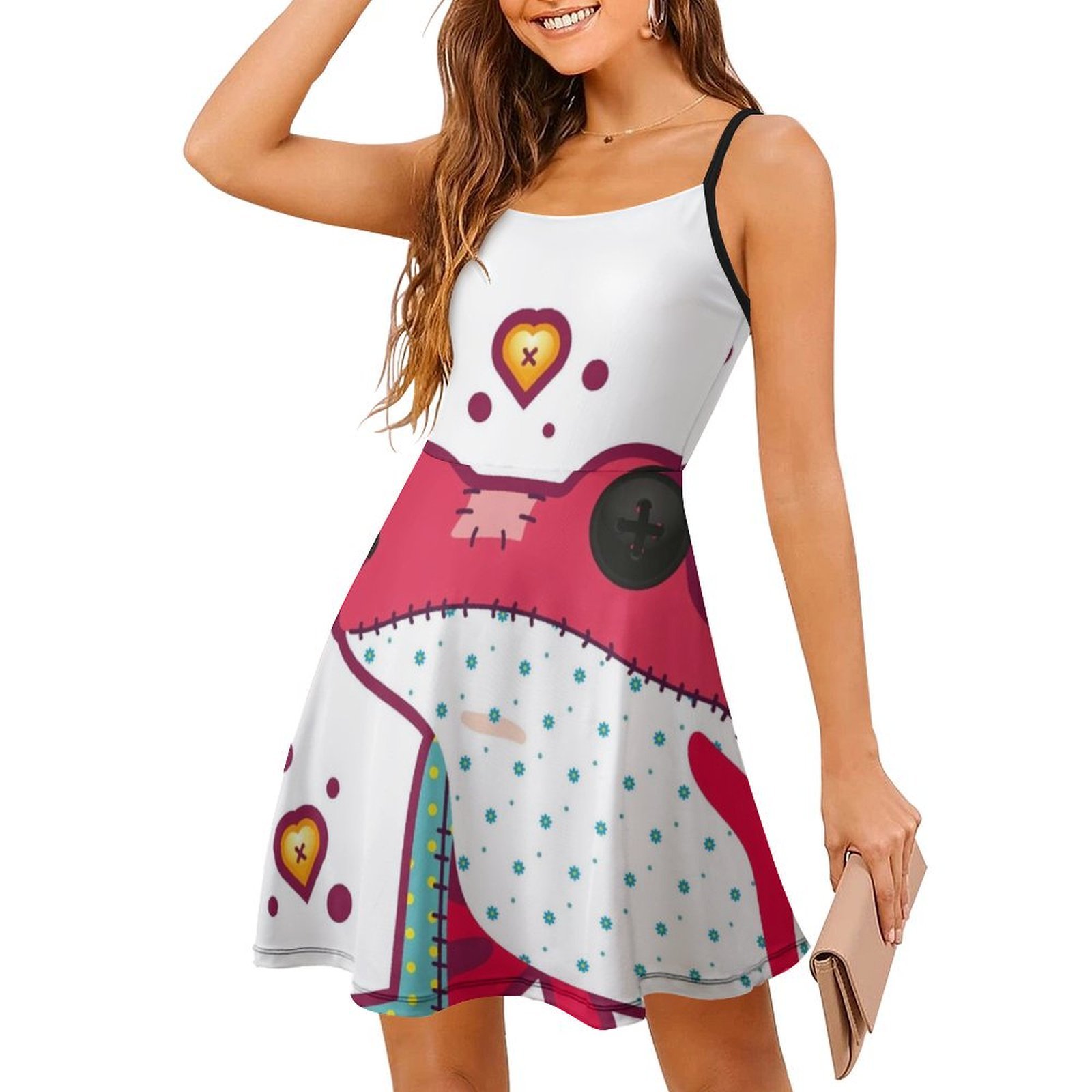 Ragdoll Frog Bohemian Sleevele - Summer Vacation Clothing Women recension och pris