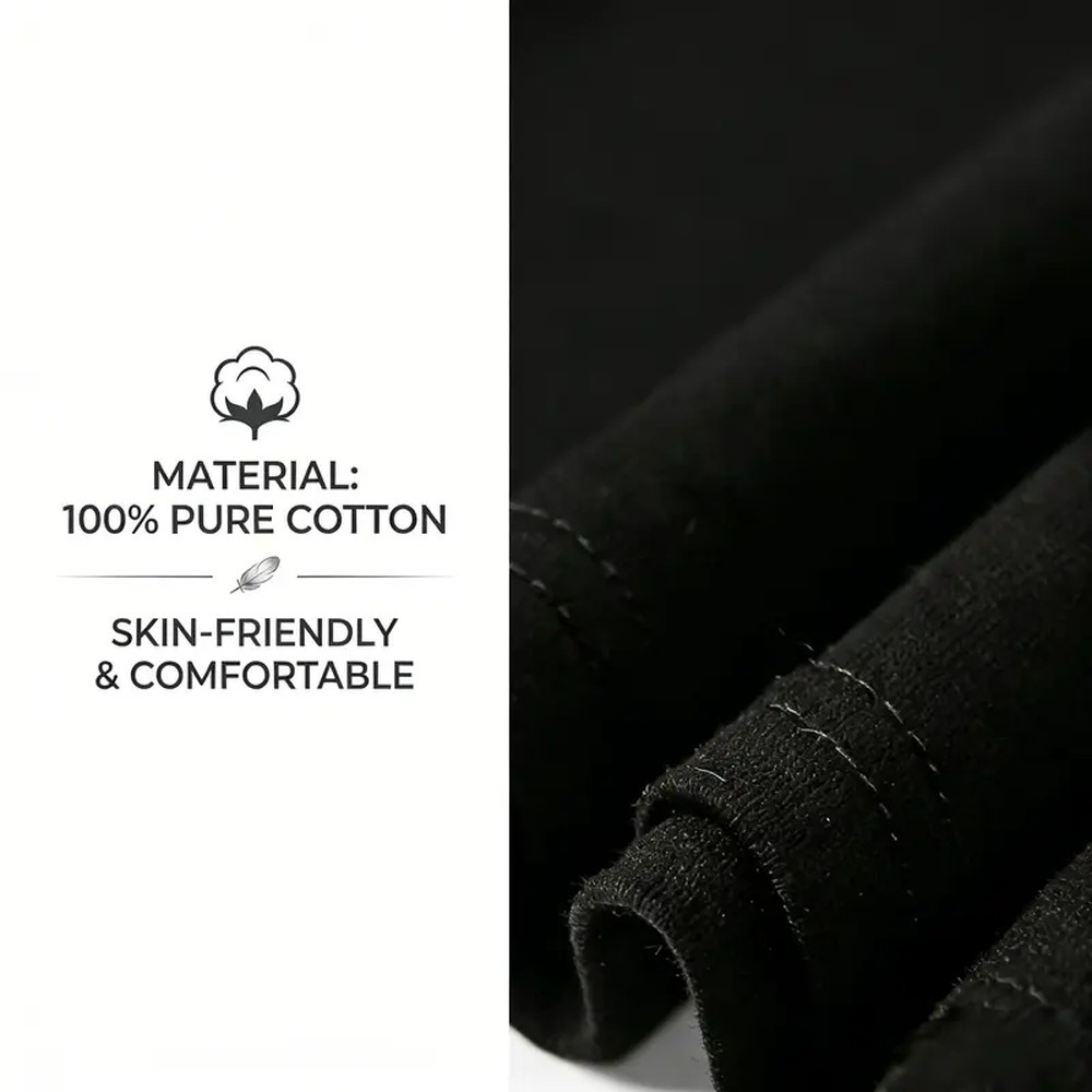 Men's Cotton Round Neck Short- - Summer Days Clothing recension och pris