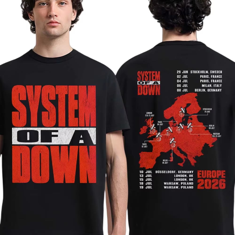 System of A Down EU and UK Tou - Summer Clothing Uk Men recension och pris