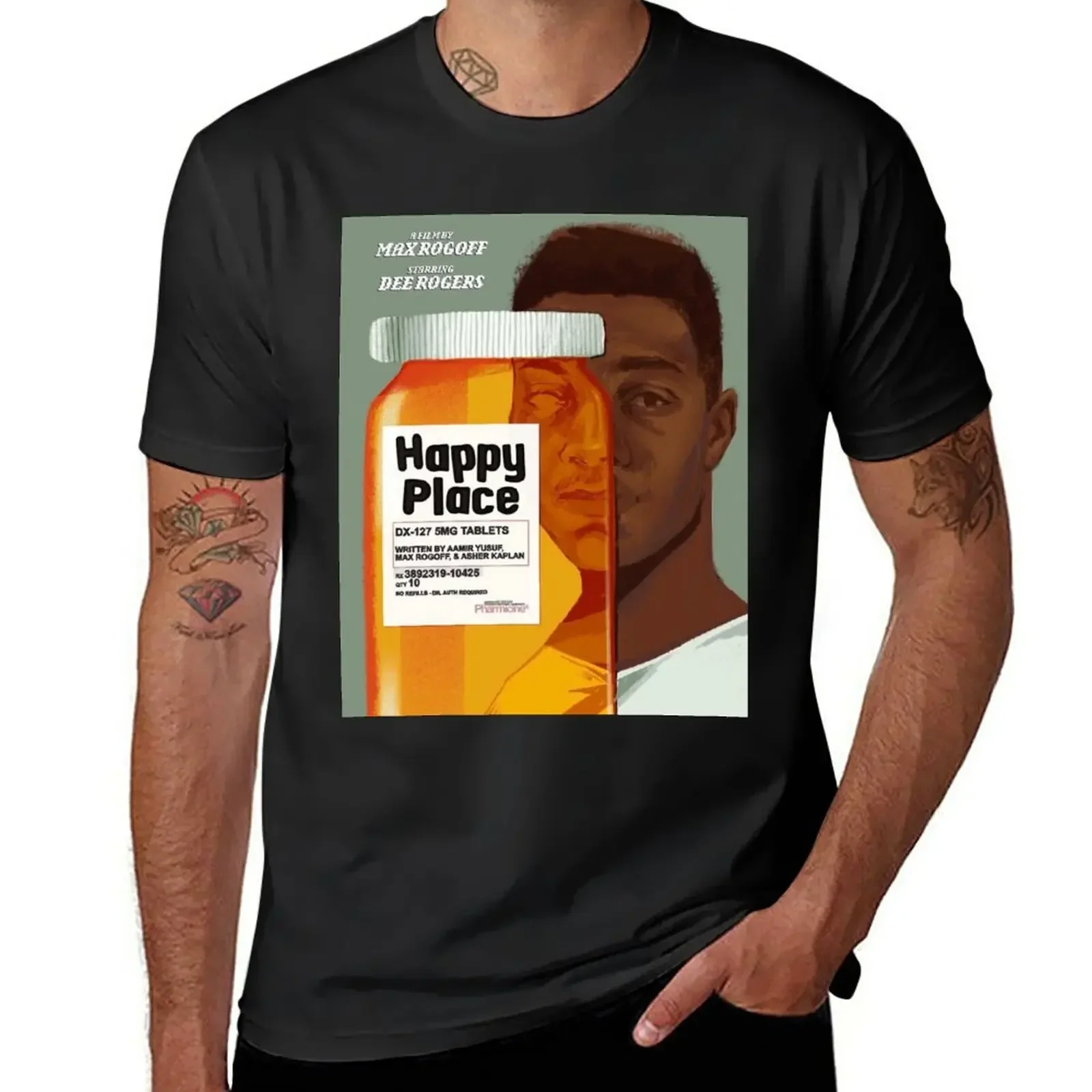 Happy Place T-Shirt vintage qu - Summer Clothing Places recension och pris