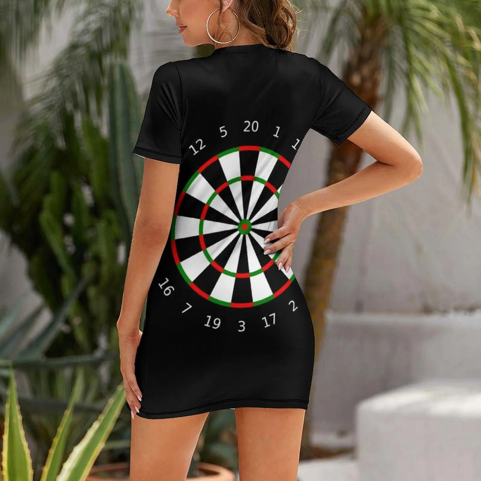 dart board black Short-Sleeved - Summer Clothing Trends 2025 recension och pris