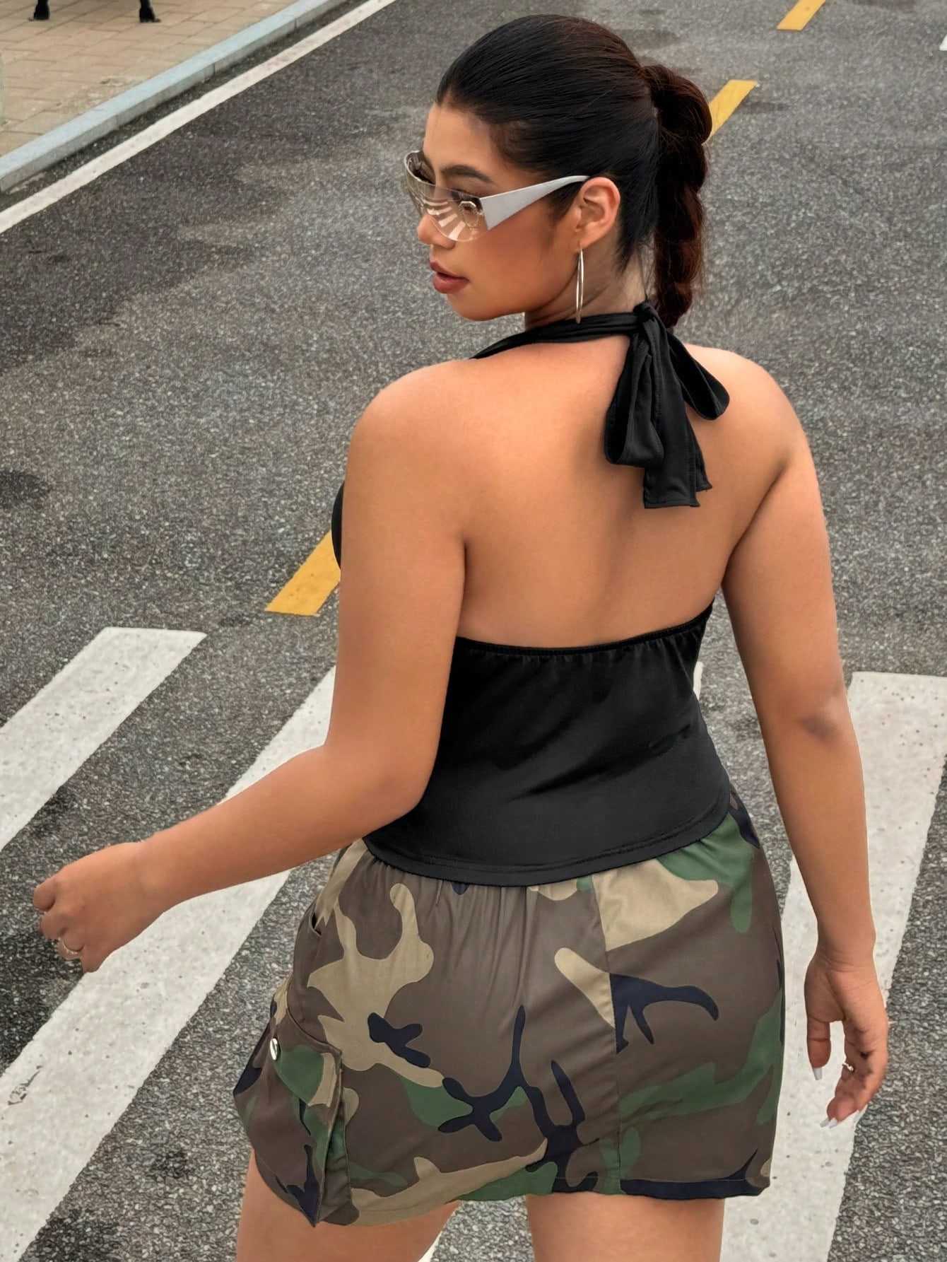 New fashion solid color plus s - Summer Clothing Plus Size recension och pris