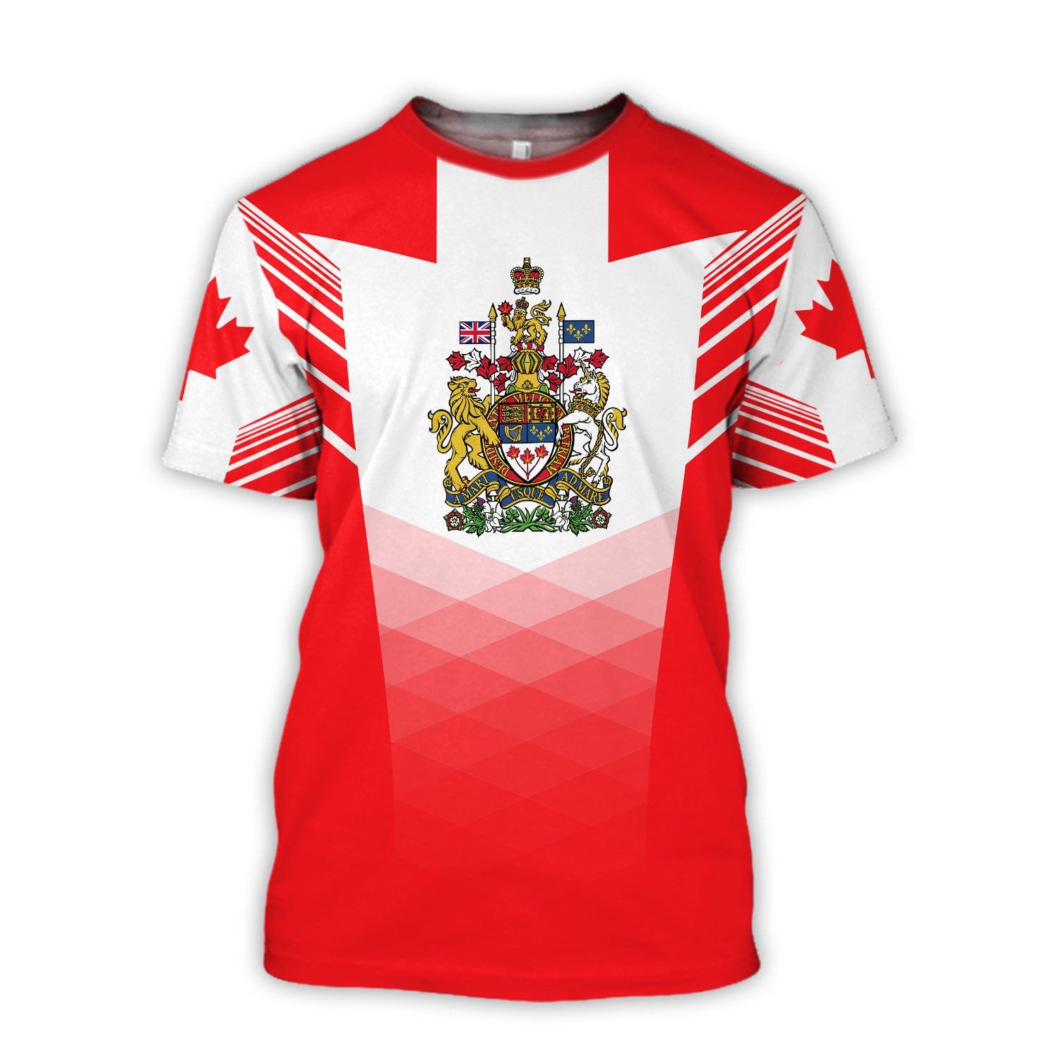 Canada T-Shirts Canadian Flag  - Summer Clothing Women Canada recension och pris