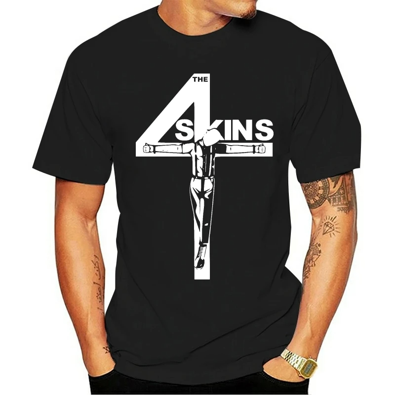 The 4 Skins Oi T Shirt Uk Punk - Summer Clothing Uk Men recension och pris