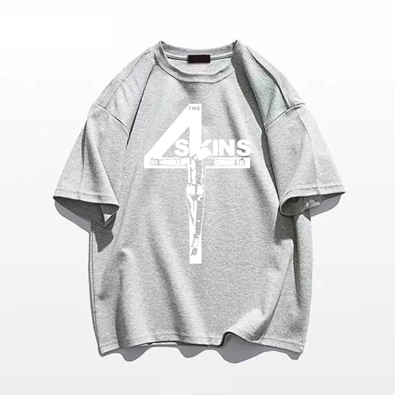 The 4 Skins Oi T Shirt Uk Punk - Summer Clothing Uk Men recension och pris