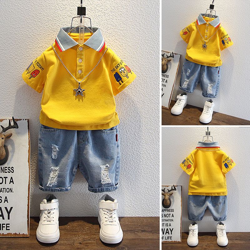 Boys 2025 Summer Outfit T-Shir - Summer Clothing Reviews recension och pris