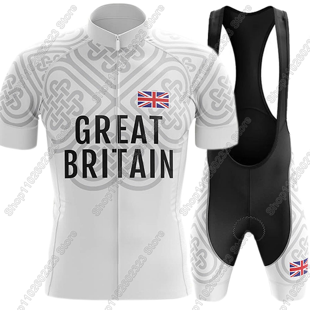 Britain Team 2025 Cycling Jers - Summer Clothing Uk Men recension och pris