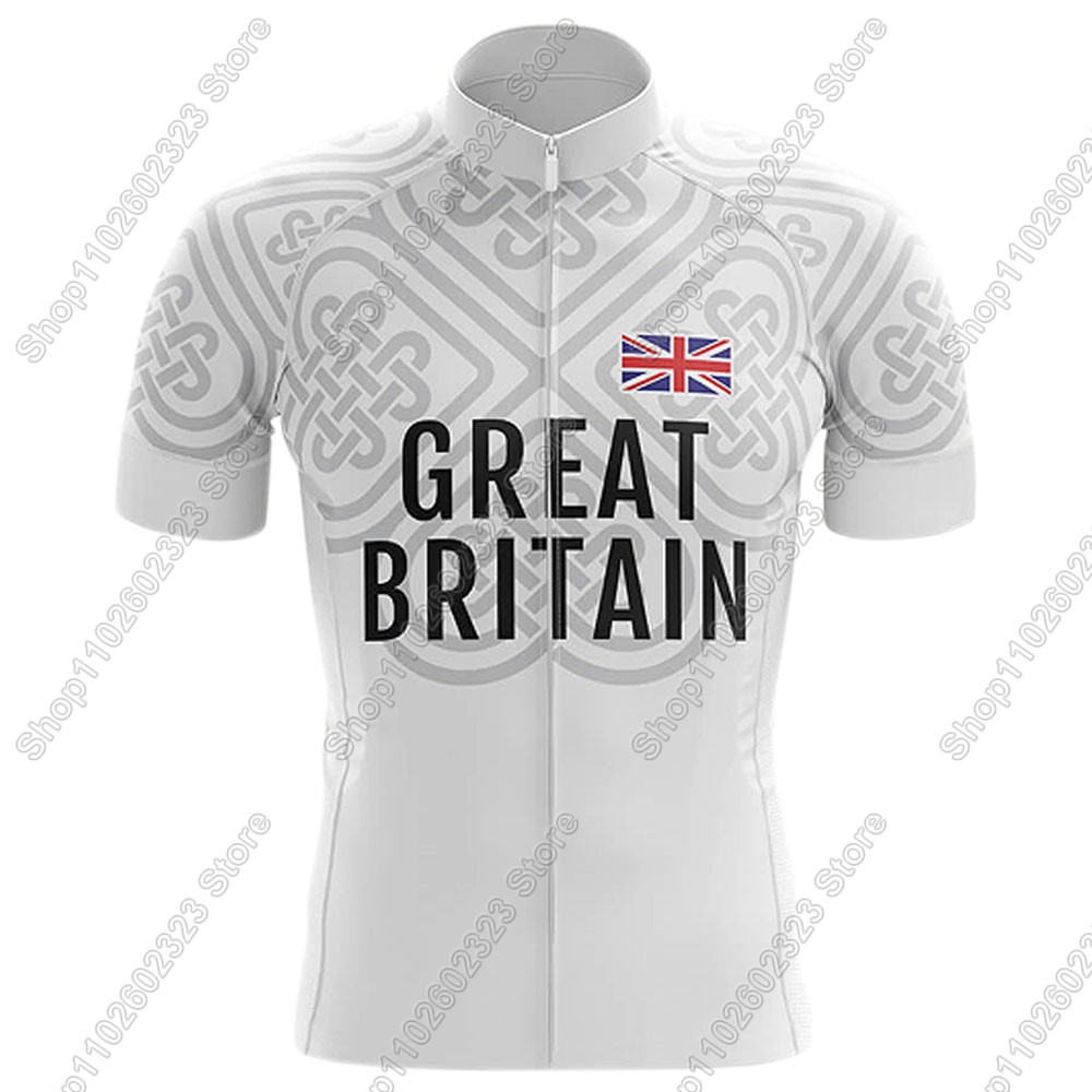 Britain Team 2025 Cycling Jers - Summer Clothing Uk Men recension och pris