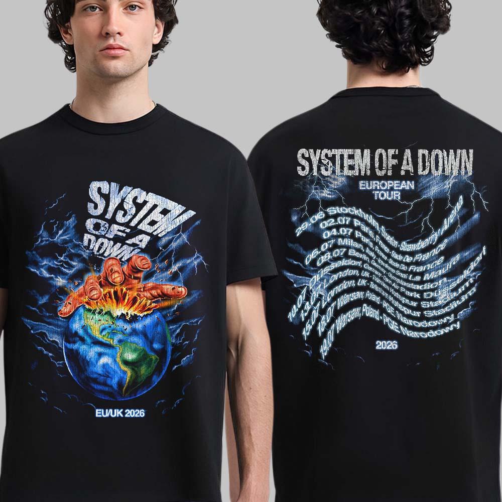 System of A Down European Tour - Summer Clothing Uk Men recension och pris