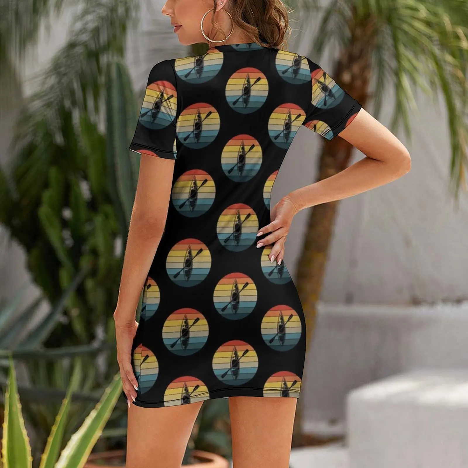 Kayaking Old Retro Short-Sleev - Summer Kayaking Clothing recension och pris