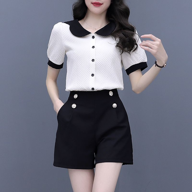 Contrast Color Button Short Se - Summer Clothing Trends 2025 recension och pris