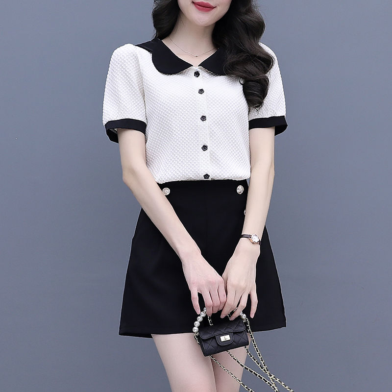 Contrast Color Button Short Se - Summer Clothing Trends 2025 recension och pris