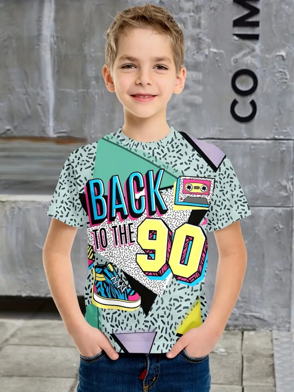 Children's Clothing T-Shirt Gr - Summer Clothing Drawing recension och pris