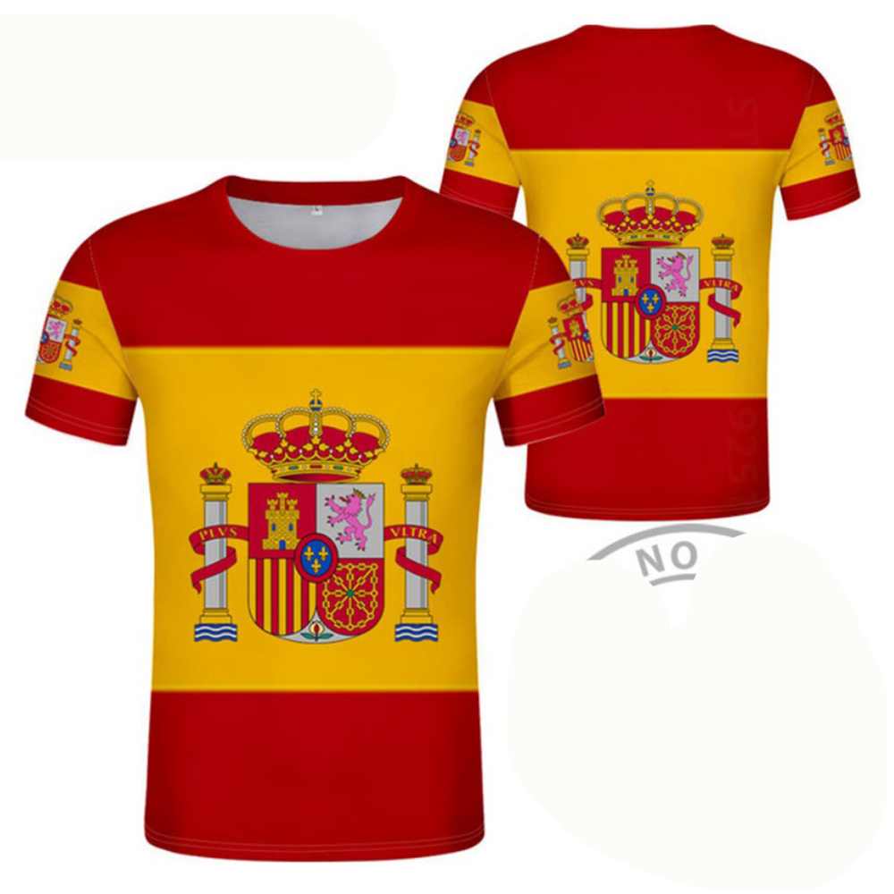 Spain Football Jersey 3D Proud - Summer Clothing In Spanish recension och pris