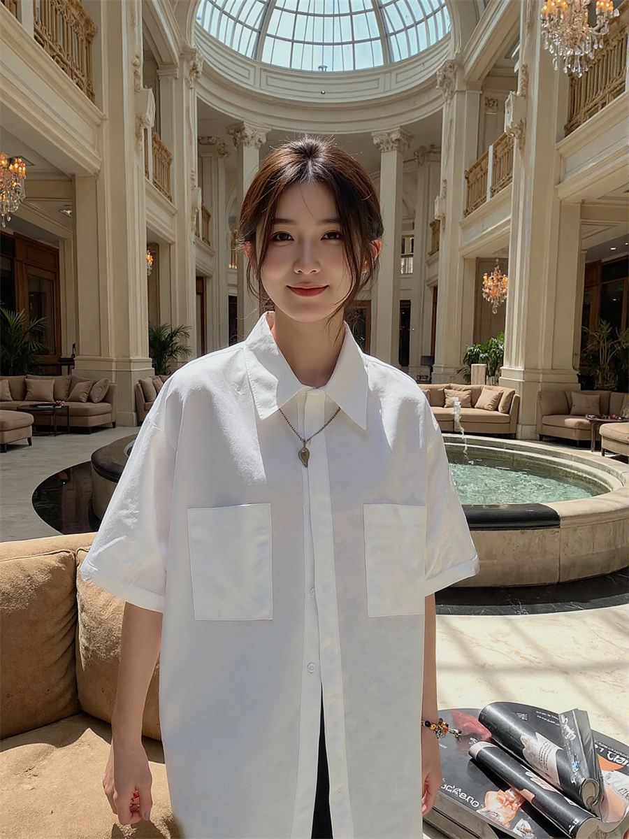 Short Sleeve Korean Style Shir - Summer Clothing Trends 2025 recension och pris
