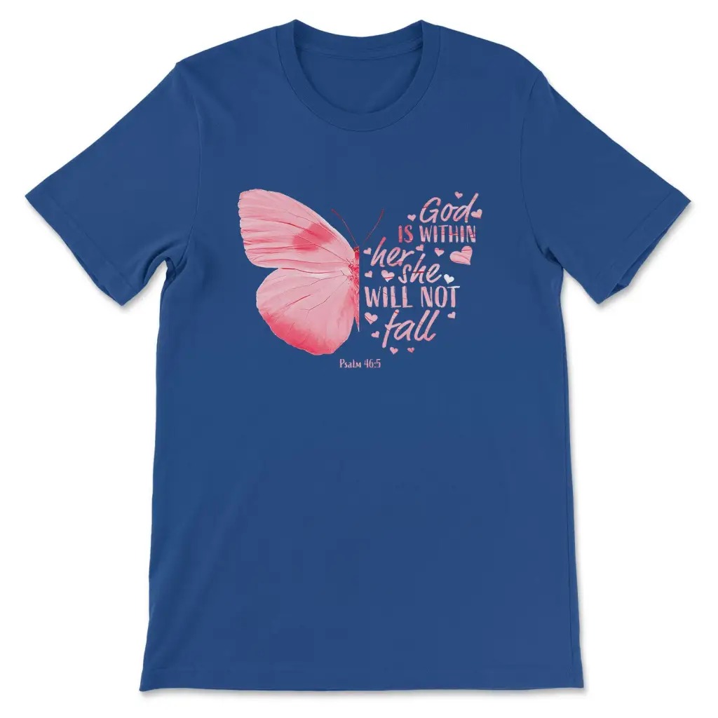 God Is Within Her She Will Not - Summer Clothing Not Shein recension och pris