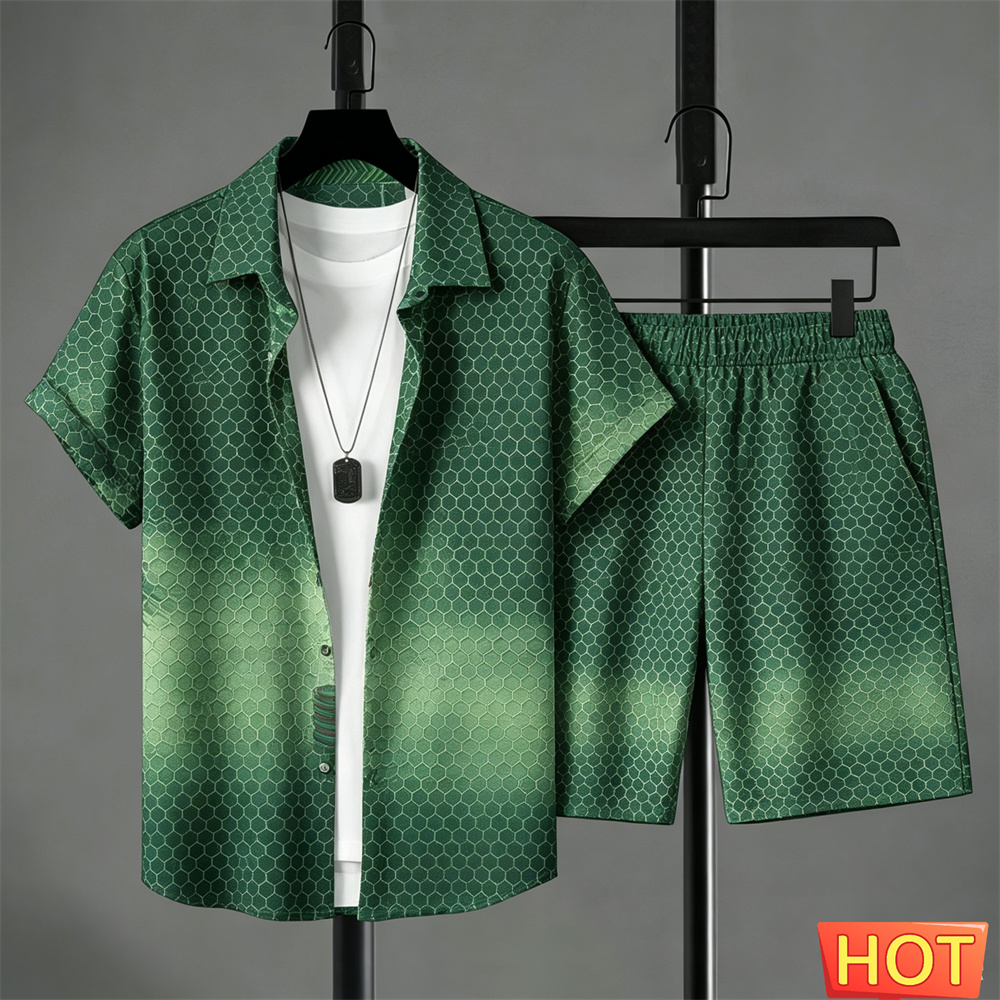 Summer Outfits Man Shirt Set G - Summer Clothing Beach recension och pris