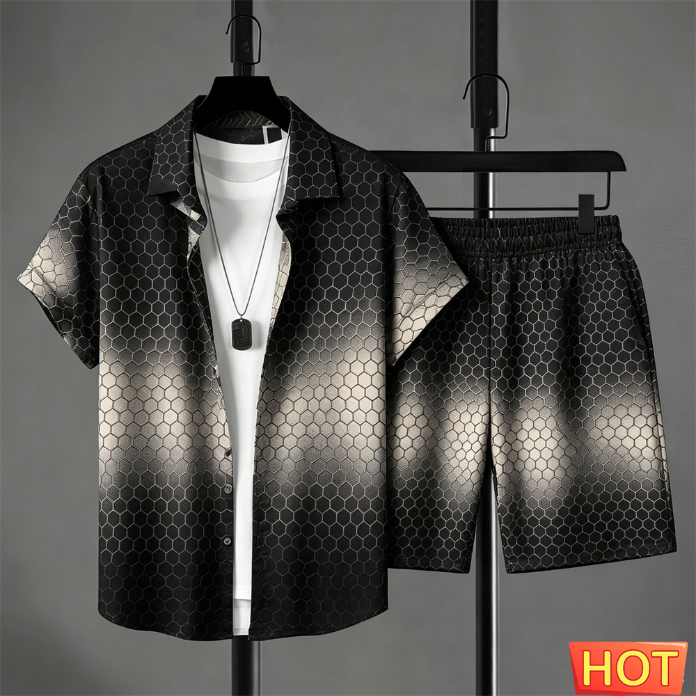 Summer Outfits Man Shirt Set G - Summer Clothing Beach recension och pris
