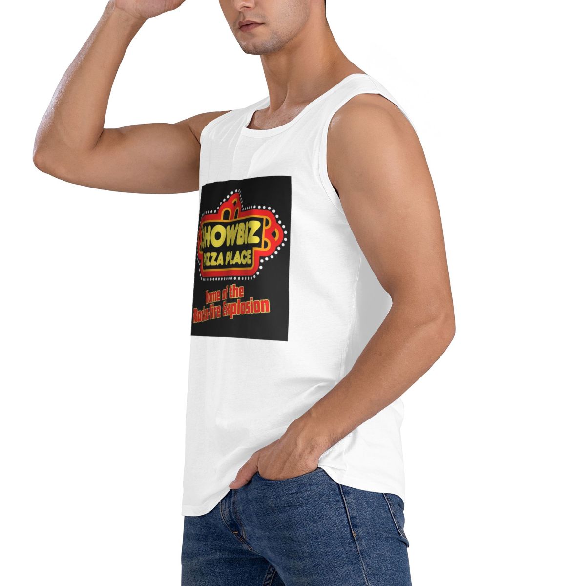100% Cotton Showbiz Pizza Plac - Summer Clothing Places recension och pris
