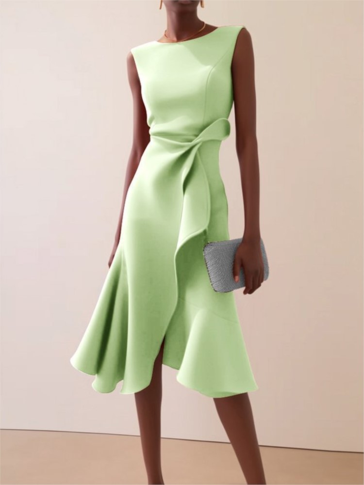 Elegant Women's Evening Dress  - Summer Clothing Drawing recension och pris