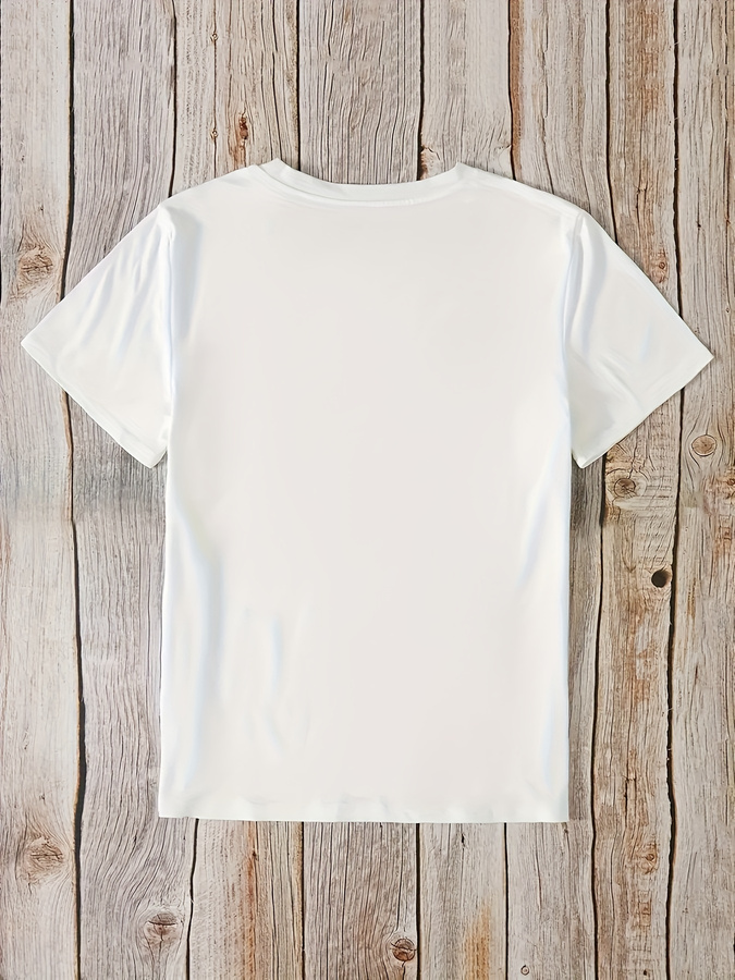 Cartoon Donut Print T-shirt, S - Summer Clothing Trends 2025 recension och pris