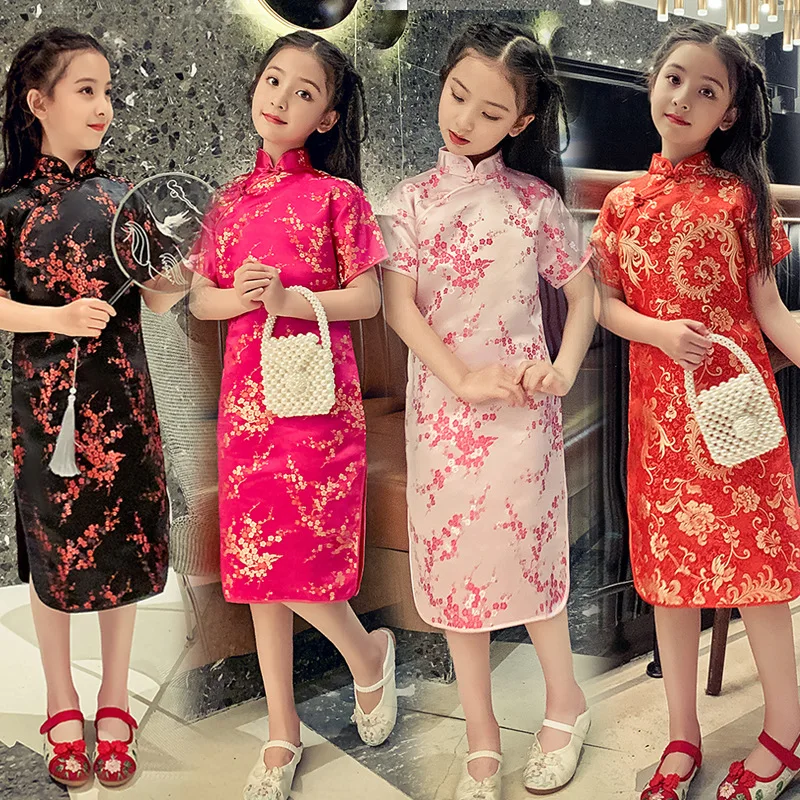 Summer Children's Cheongsam Mo - Summer Clothing Baby Girl recension och pris