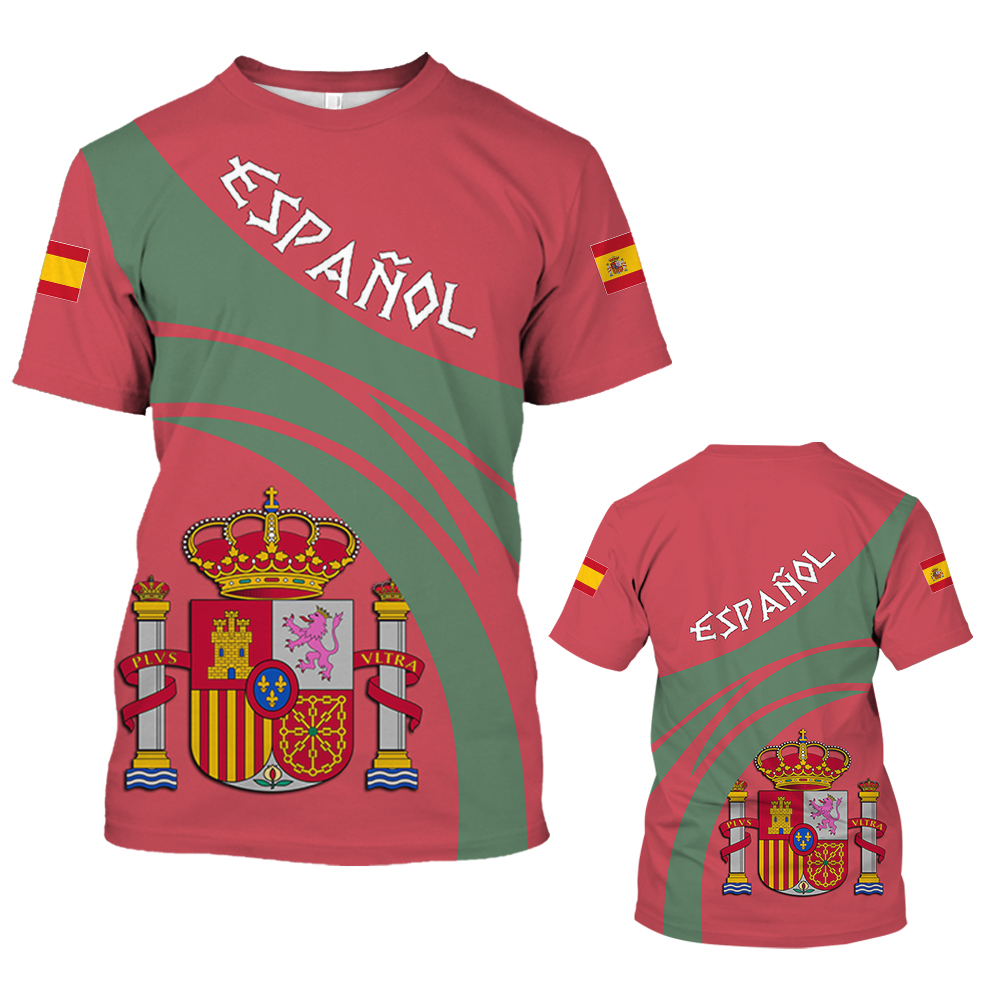 2026VintageSpain T-shirt for 3 - Summer Clothing In Spanish recension och pris