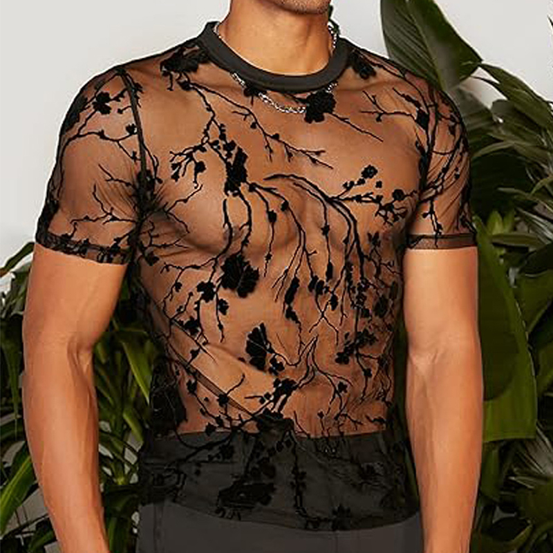 Summer Men's Clothing Mesh Lac - Summer Rose Clothing recension och pris