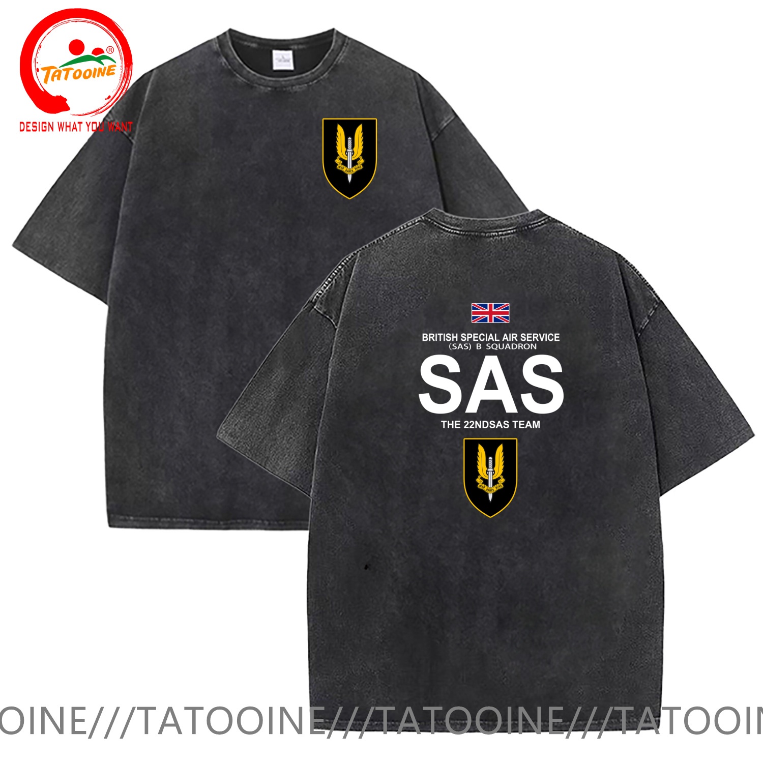Vintage Washed Cotton T-Shirt  - Summer Clothing Uk Men recension och pris