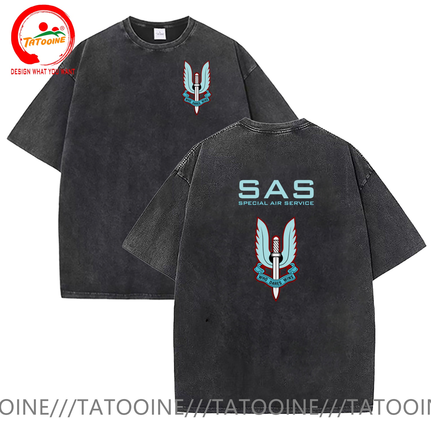 Vintage Washed Cotton T-Shirt  - Summer Clothing Uk Men recension och pris