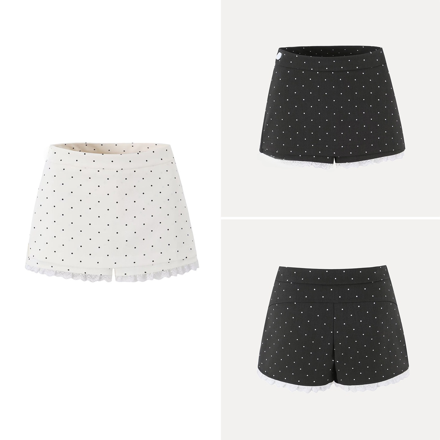 Fashionable Polka Dot Lace A-L - Summer Line Clothing Brand recension och pris