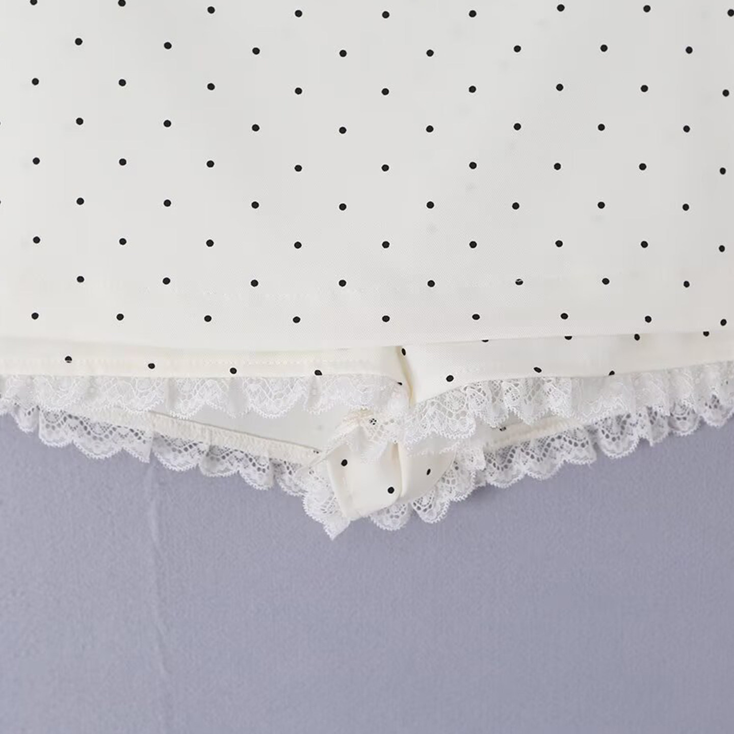 Fashionable Polka Dot Lace A-L - Summer Line Clothing Brand recension och pris