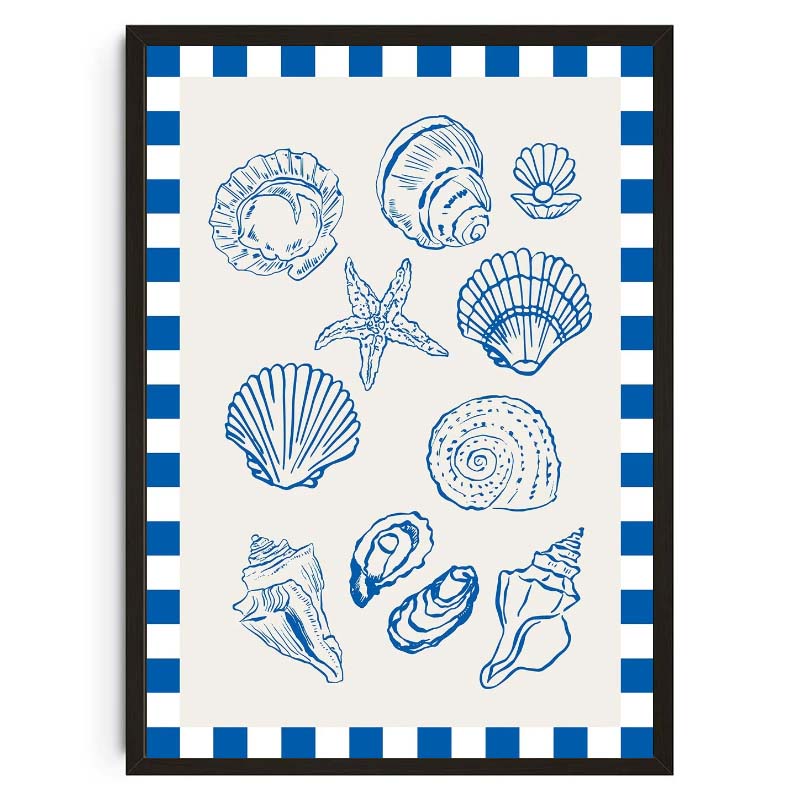 1pc framelessSeashells Meet Me - Summer Quotes recension och pris