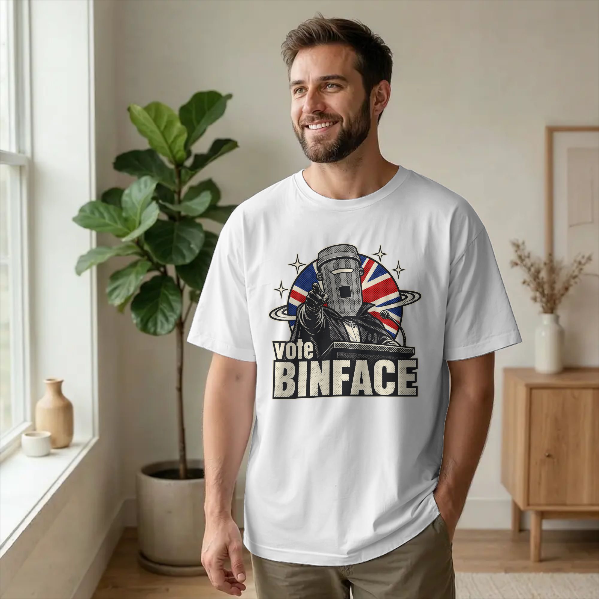 Vote for Count Binface UK Gene - Summer Clothing Uk Men recension och pris