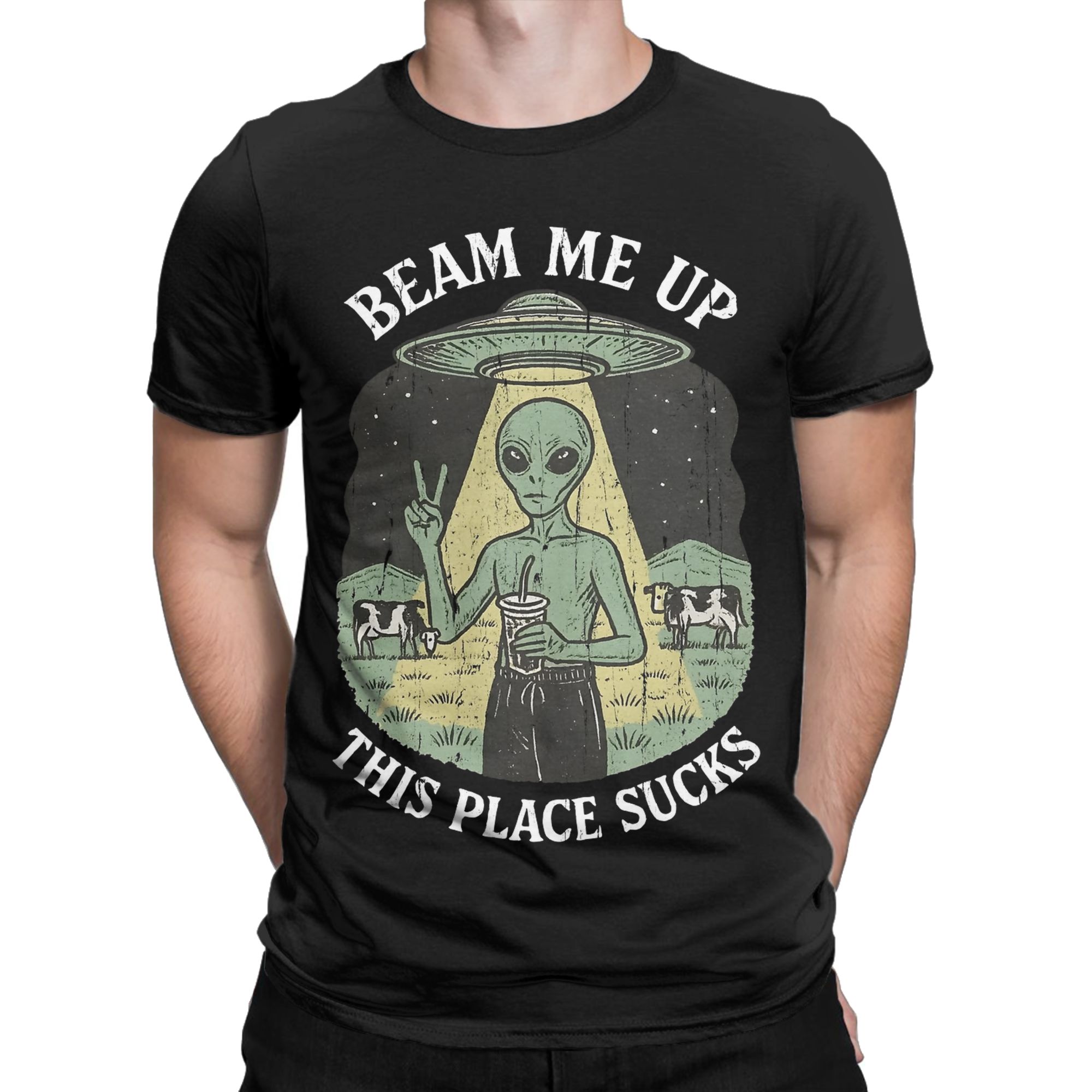 Funny Beam Me Up This Place Su - Summer Clothing Places recension och pris