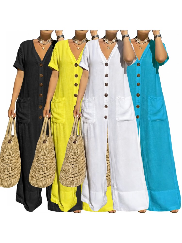 Plus Size Women Clothes Jumpsu - Summer Clothing Plus Size recension och pris
