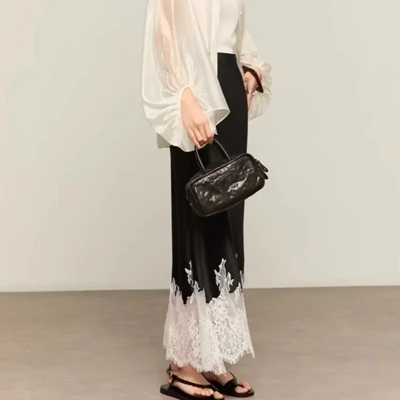 Fairy Lace-Trim Midi Skirt Hig - Summer Clothing Trends 2025 recension och pris