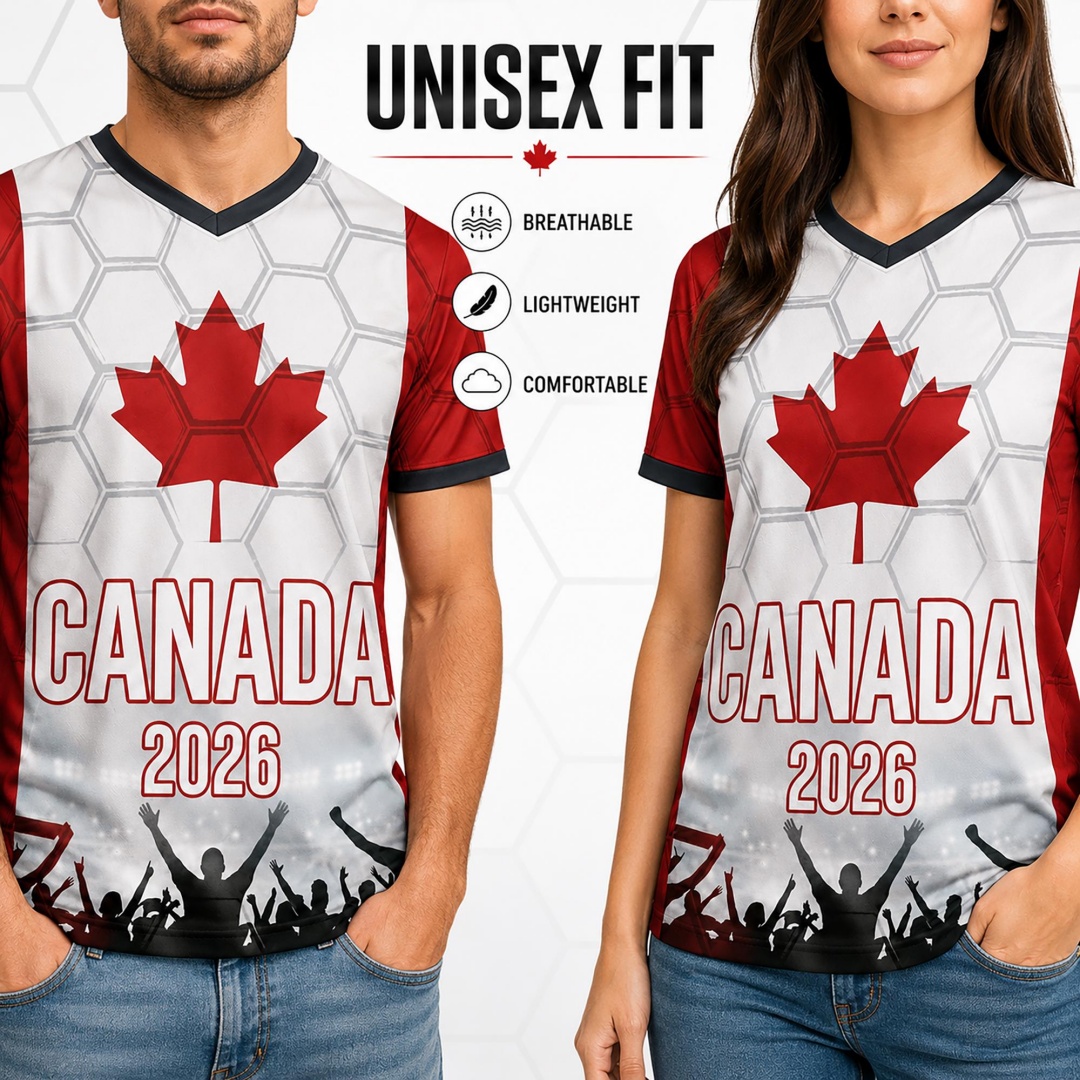 2026 Canada Soccer Jersey Unis - Summer Clothing Women Canada recension och pris