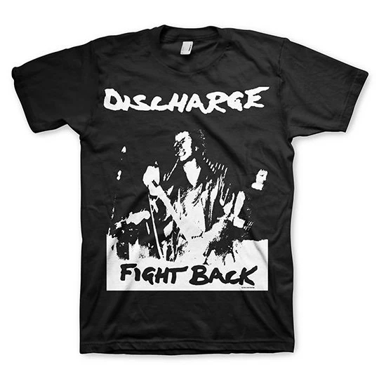 Uk Discharge T-Shirt Hear Noth - Summer Clothing Uk Men recension och pris